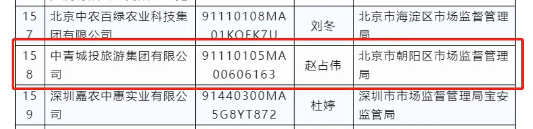 (2022年9月，国资委公布的第二批伪央企名单，截图)